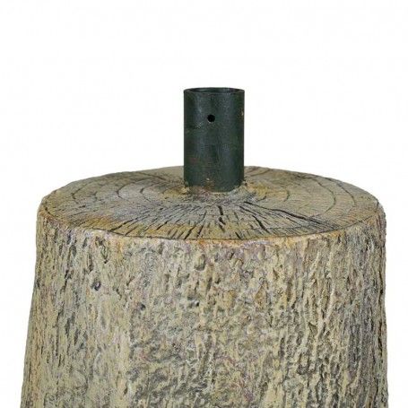 Base Tronco per Albero di Natale in Cemento Effetto Legno Base Tronco per Albero di Natale in Cemento Effetto Legno