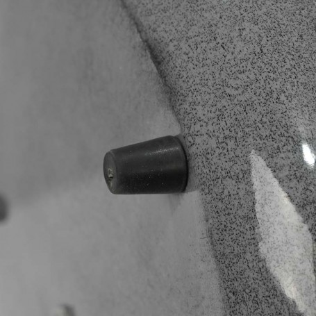 Vasi in Metallo Grigio Effetto Pietra Lucidi Vasi in Metallo Grigio Effetto Pietra Lucidi