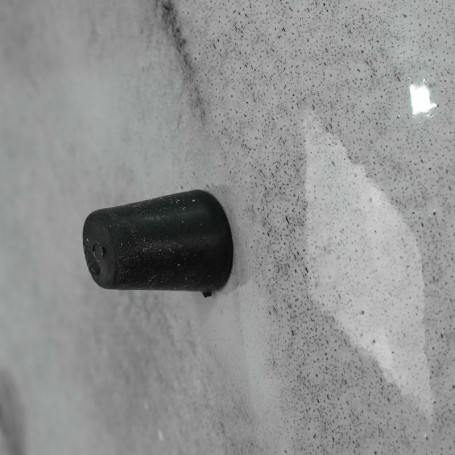 Vasi in Metallo Bianco Effetto Pietra Lucidi Vasi in Metallo Bianco Effetto Pietra Lucidi