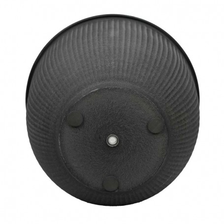 Vasi in Metallo Grigio Scuro Effetto Pietra Vasi in Metallo Grigio Scuro Effetto Pietra