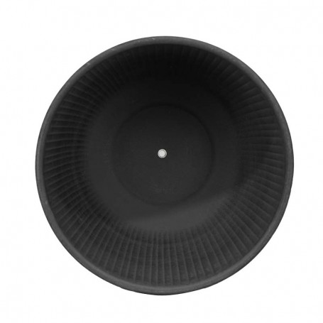 Vasi in Metallo Grigio Scuro Effetto Pietra Vasi in Metallo Grigio Scuro Effetto Pietra