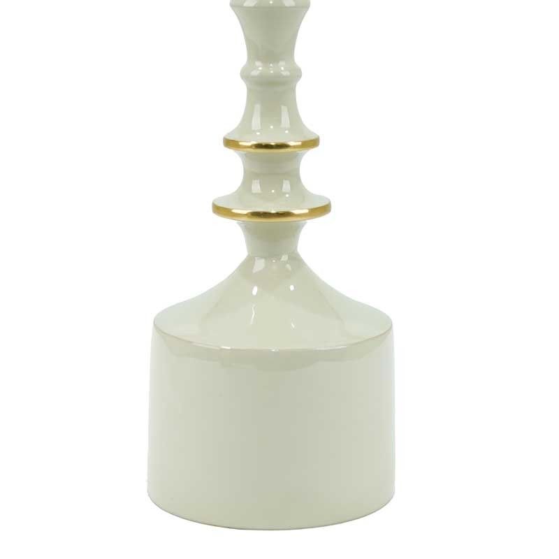 Candelabro in Alluminio Smaltato H.28 cm