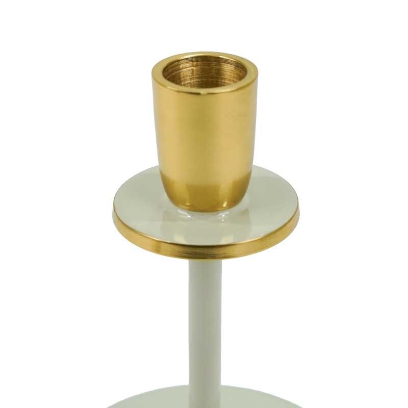 Candelabro Slim in Alluminio Smaltato H.15 cm
