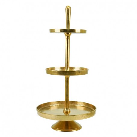 Alzatina in Alluminio Dorata