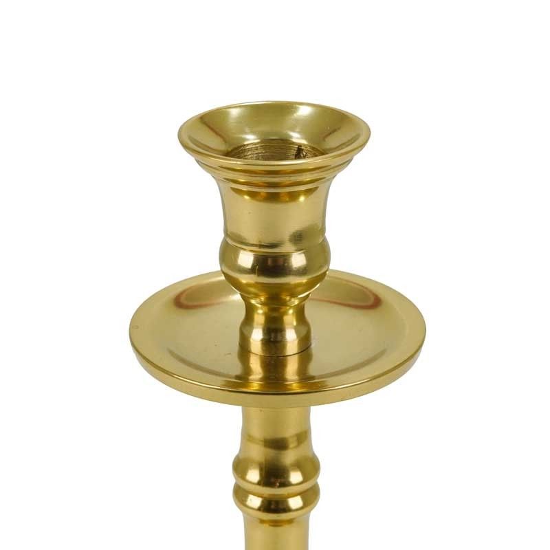 Candelabro in Alluminio Oro