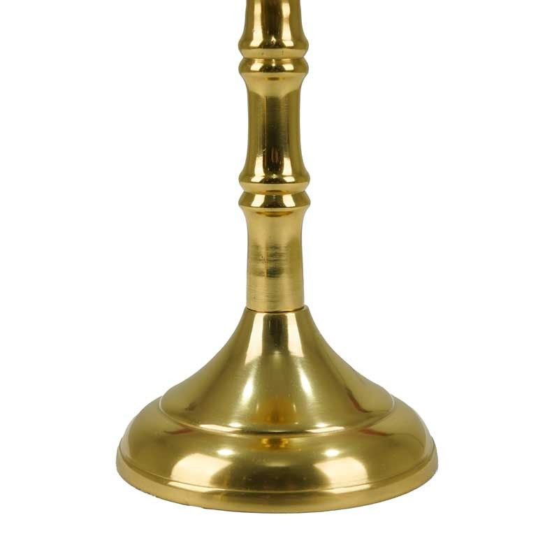 Candelabro in Alluminio Oro