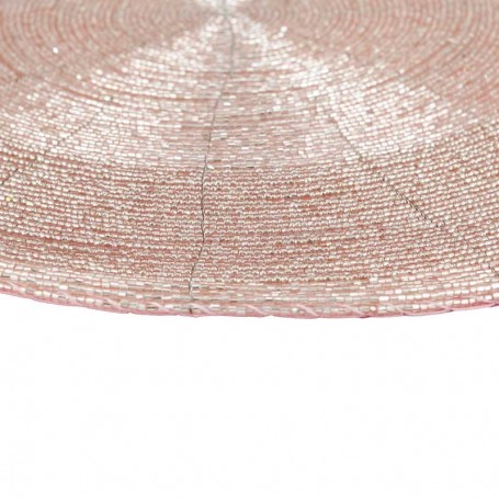 Sottopiatto Natalizio con Perline D.35 cm