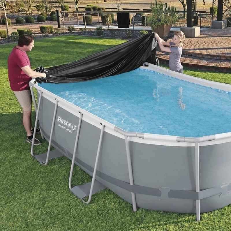 Telo di Copertura per Piscine Ovali 427x250 cm - Bestway 58425