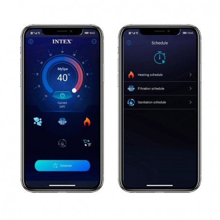 Spa Idromassaggio Gonfiabile Greystone, 6 Posti - Intex 28452