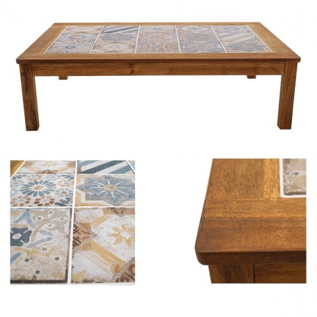 Set Divano da Giardino in Legno di Acacia, 5/6 Persone - Vietri Set Divano da Giardino in Legno di Acacia, 5/6 Persone - Vietri