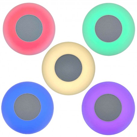 Luce Led Multicolor con Cassa Bluetooth per Ombrellone Alba
