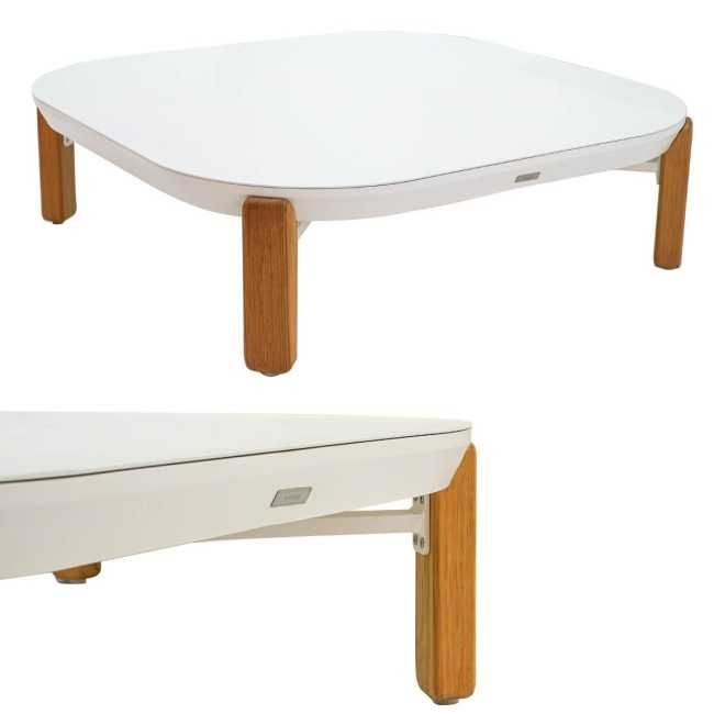 Set Divano Angolare da Giardino in Alluminio e Rattan, 5/6 Persone - Birmingham