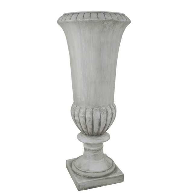 Vaso Decorativo in Vetroresina Effetto Pietra, per Interni ed Esterni