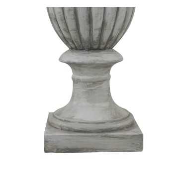 Vaso Decorativo in Vetroresina Effetto Pietra, per Interni ed Esterni Vaso Decorativo in Vetroresina Effetto Pietra, per Interni ed Esterni