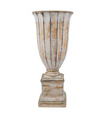 Vaso in Vetroresina da Giardino o Allestimenti Effetto Pietra Anticato H.91 cm Vaso in Vetroresina da Giardino o Allestimenti Effetto Pietra Anticato H.91 cm