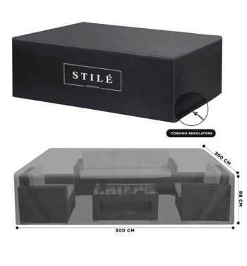 Copertura Impermeabile per Set Divano da Giardino 300x300 cm Copertura Impermeabile per Set Divano da Giardino 300x300 cm