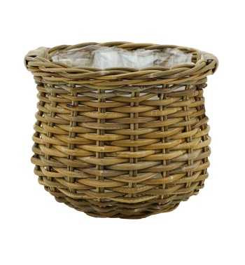 Vasi e Fioriere in Rattan con Manici - Singoli o Set Completo Vasi e Fioriere in Rattan con Manici - Singoli o Set Completo