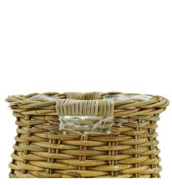 Vasi e Fioriere in Rattan con Manici - Singoli o Set Completo Vasi e Fioriere in Rattan con Manici - Singoli o Set Completo