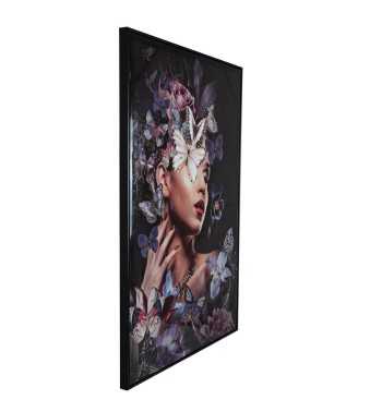 Bellezza e Trasformazione - Quadro su Tela 80x120 cm