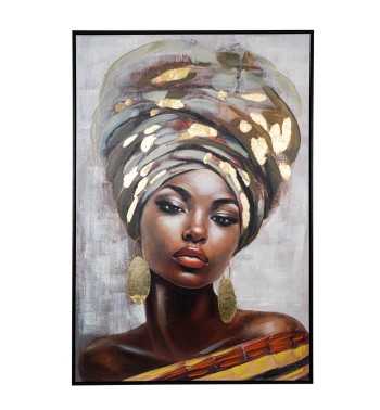 Eleganza Africana - Dipinto a Mano su Tela 80x120 cm