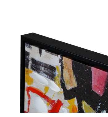 Identità Nascosta - Dipinto a Mano su Tela 100x100 cm