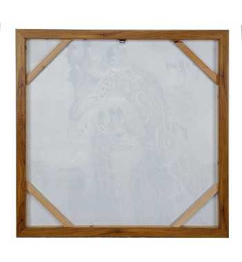 Quadro su Tela con Giraffe 80x80 cm