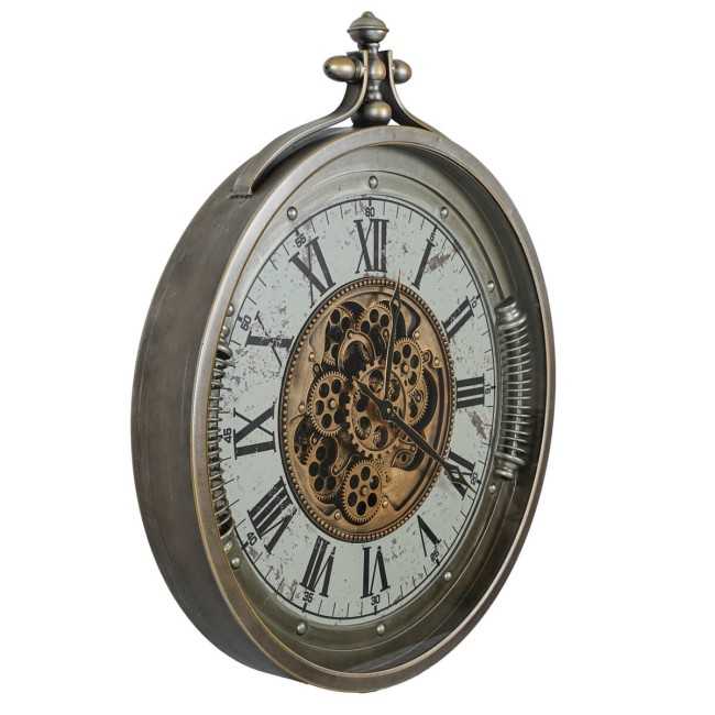 Orologio da Parete con Ingranaggi D.66 cm
