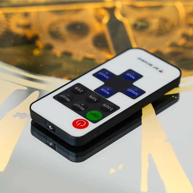 Orologio da Parete con Led e Ingranaggi D.60 cm