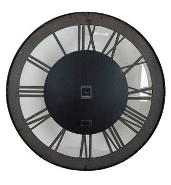 Orologio da Parete con Ingranaggi e Mappamondo D.120 cm