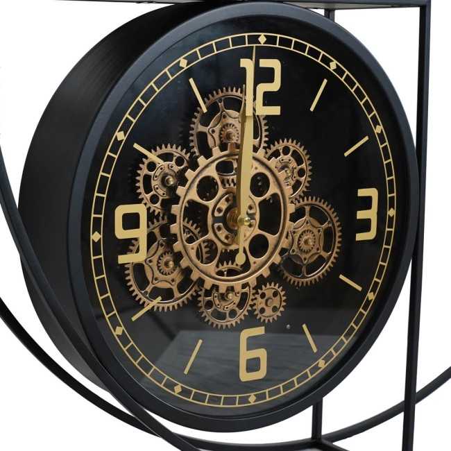 Orologio da Parete con Mensole 80x80x13 cm