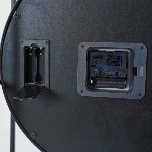 Orologio da Parete con Mensole 80x80x13 cm