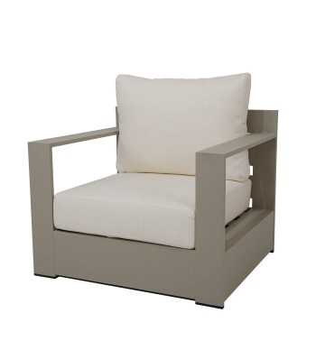 Set Divano da Giardino in Alluminio, 5/6 Persone - Edinburgh Set Divano da Giardino in Alluminio, 5/6 Persone - Edinburgh