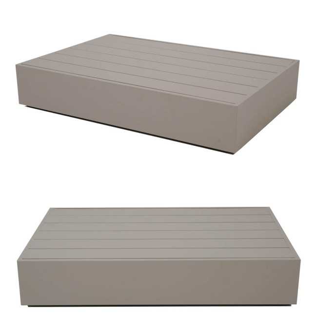 Set Divano da Giardino in Alluminio, 5/6 Persone - Edinburgh