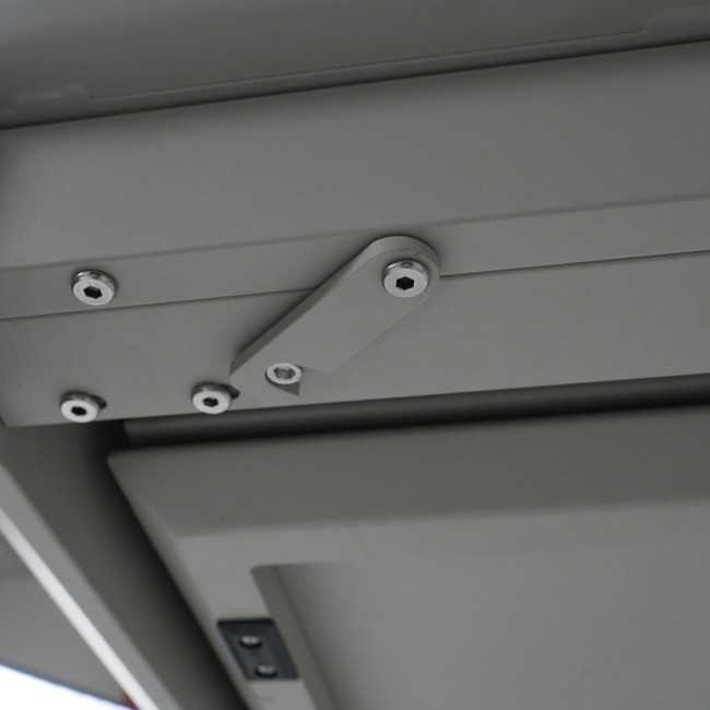 Set Tavolo Allungabile e Sedie da Giardino in Alluminio, 6/8 Persone - Glasgow