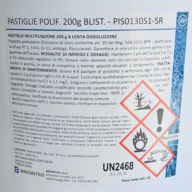 Triplex 10 kg - Pasticche da 200 gr