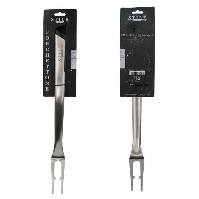 Forchettone per BBQ in Acciaio Inossidabile