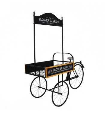 Espositore Bicicletta in Ferro e Legno di Abete 165x67,5xH.168 cm Espositore Bicicletta in Ferro e Legno di Abete 165x67,5xH.168 cm
