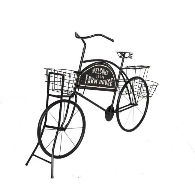 Bici con Cestini Espositori in Ferro 134x32xH.85 cm