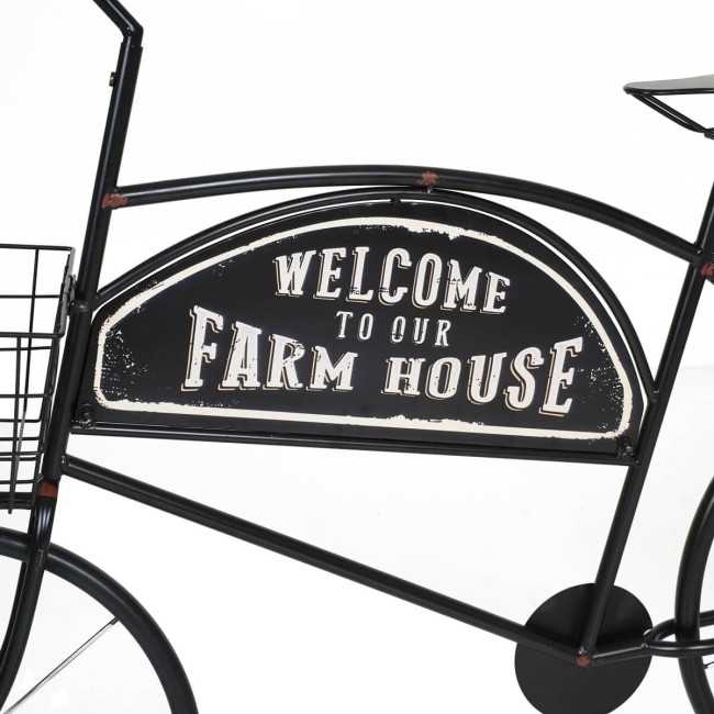 Bici con Cestini Espositori in Ferro 134x32xH.85 cm