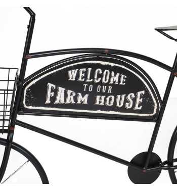 Bici con Cestini Espositori in Ferro 134x32xH.85 cm Bici con Cestini Espositori in Ferro 134x32xH.85 cm