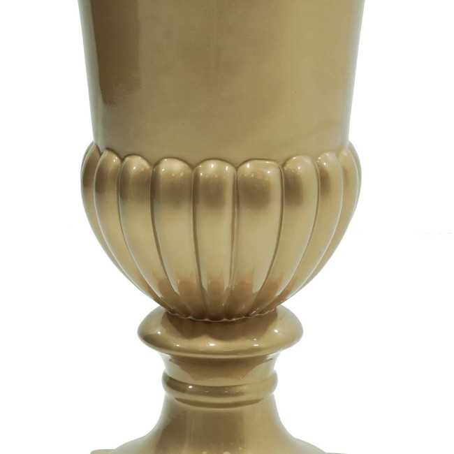 Vaso Decorativo in Vetroresina Oro 36x36xH.62 cm