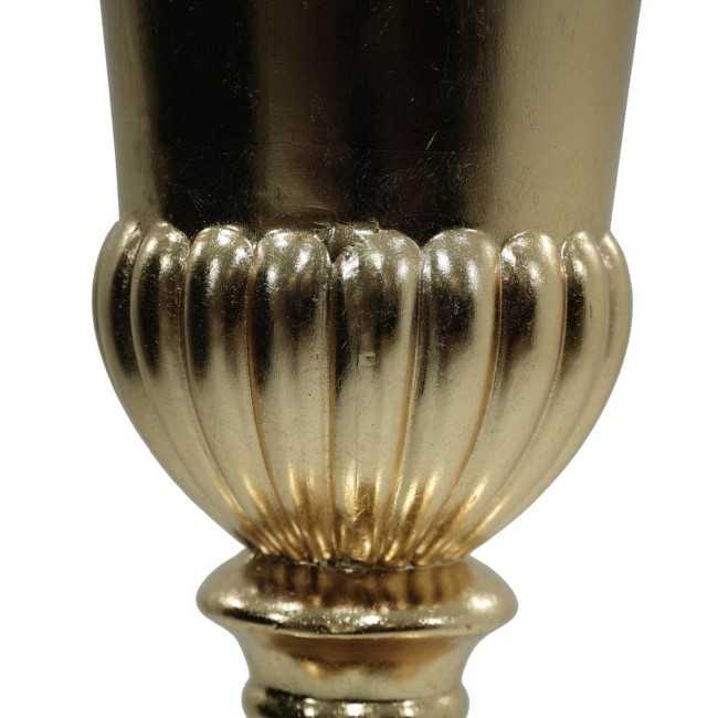 Vaso Decorativo in Vetroresina Oro, per Interni ed Esterni