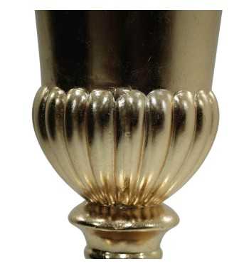 Vaso Decorativo in Vetroresina Oro, per Interni ed Esterni