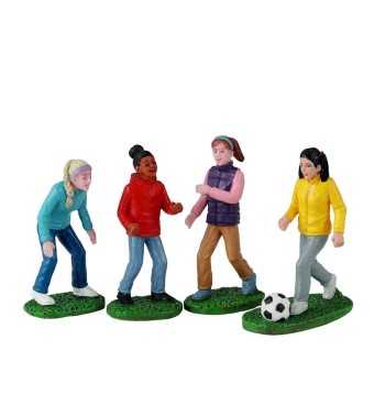 Girls Soccer Game - Lemax 42314