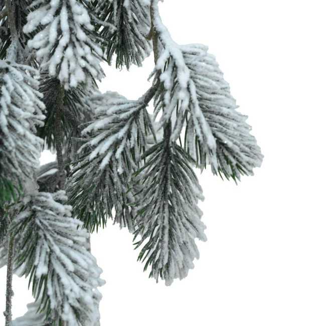 Rametto Natalizio Innevato in Pe 71 cm