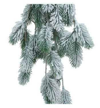 Rametto Natalizio Innevato in Pe 71 cm Rametto Natalizio Innevato in Pe 71 cm