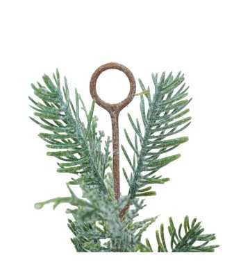 Tralcio Natalizio Innevato 182 cm in PE