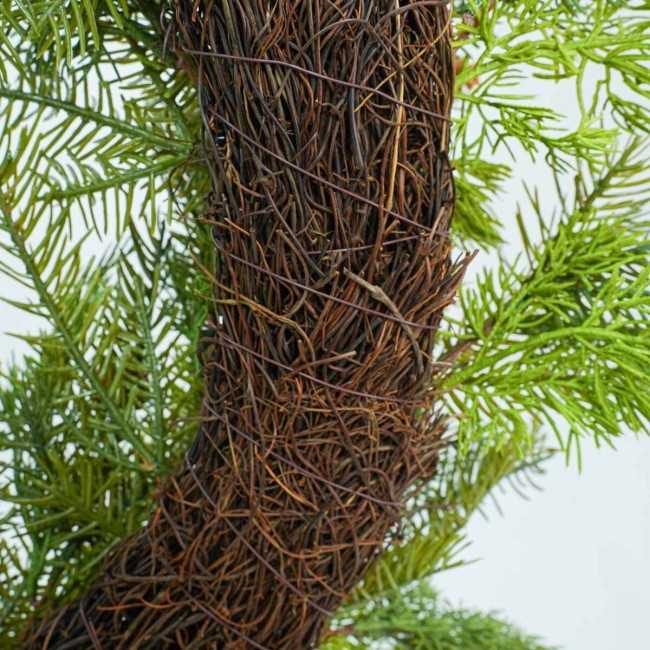 Ghirlanda Natalizia Verde con Pigne D.76 cm in PE