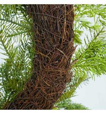 Ghirlanda Natalizia Verde con Pigne D.76 cm in PE