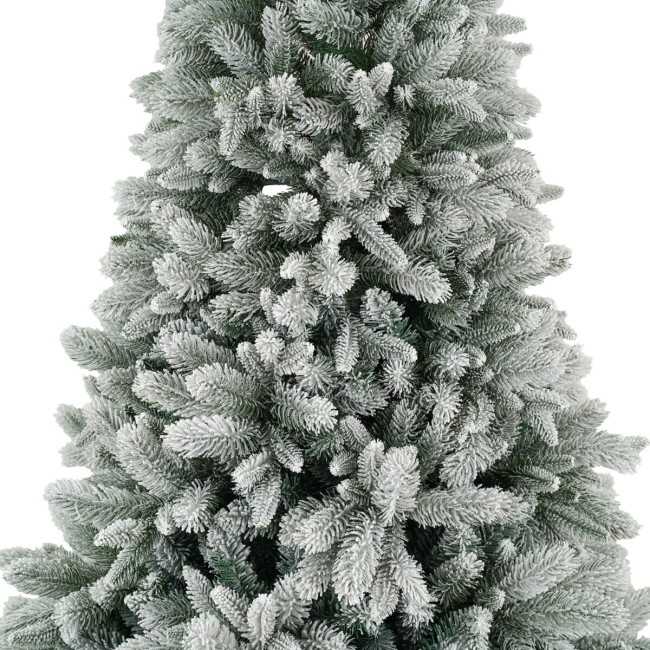 Albero di Natale Innevato in Pe+Pvc H.150/300 cm Apertura ad Ombrello - Panormo Snow